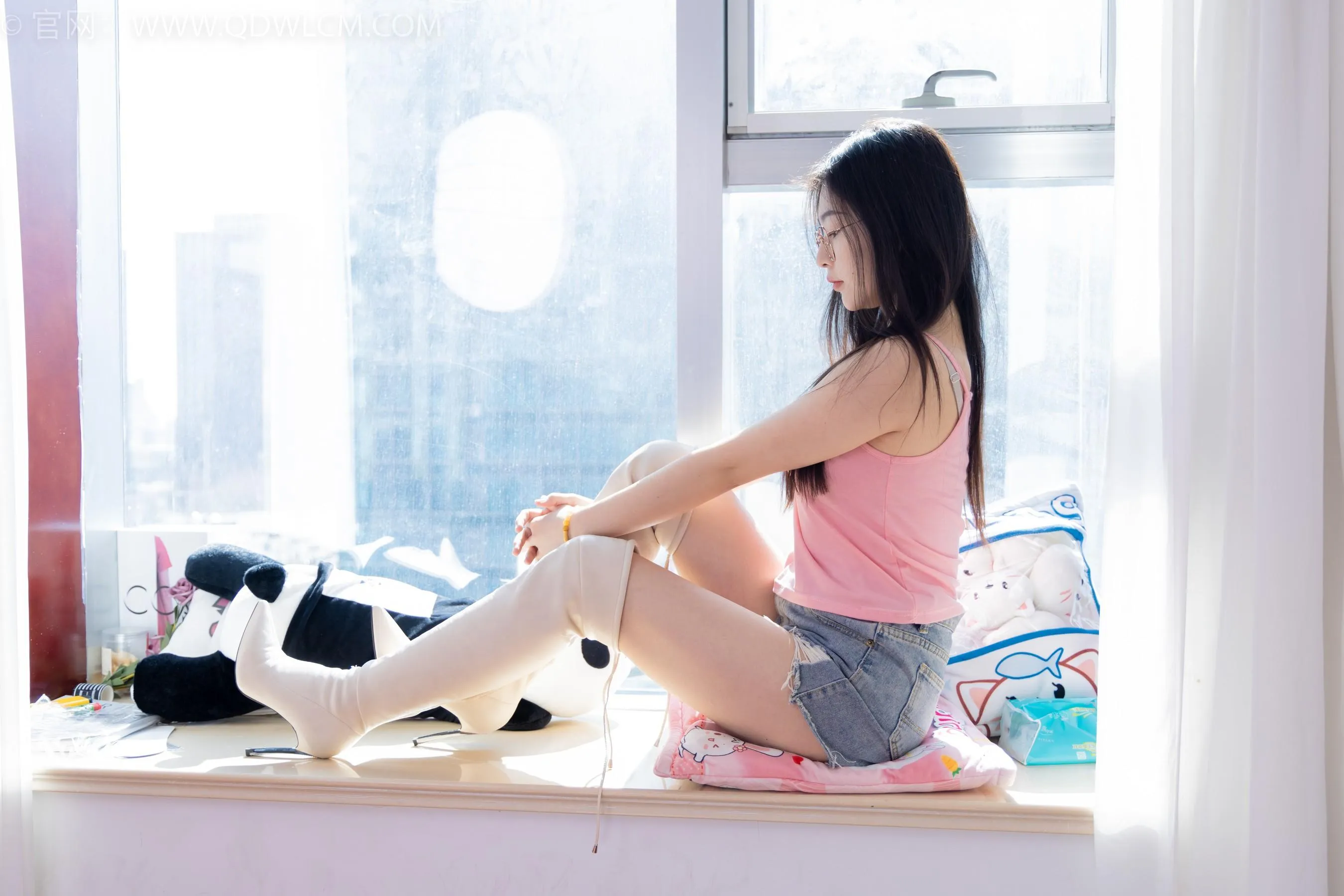 物恋传媒 NO.1519 美兔-机车少女 [171P]插图2